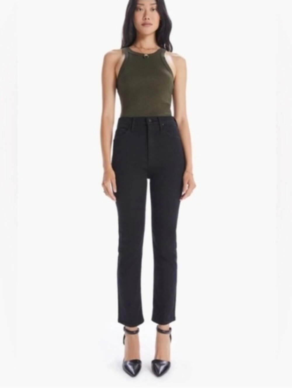 Mother High Waisted Raider Ankle Not Guilly